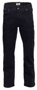 Wrangler Texas Stretch - Black Overdye - Herren Jeans